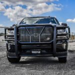 Westin 57-3875 HDX Series, Powdercoated Black Steel Grille Guard - Image 6