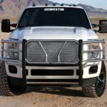 Westin 57-4060 HDX Series, Polished Stainless Steel Grille Guard - Image 10