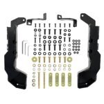 Westin 57-924065 HDX Winch Mount Series, Powdercoated Black Steel Grille Guard - Image 8