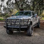 Westin 58-31115 HDX Bandit Series Front Powdercoated Black Grille Guard - Image 11