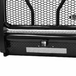 Westin 58-31115 HDX Bandit Series Front Powdercoated Black Grille Guard - Image 5