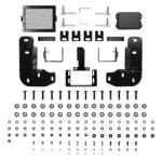 Westin 58-31125 HDX Bandit Series Front Powdercoated Black Grille Guard - Image 4