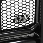 Westin 58-31125 HDX Bandit Series Front Powdercoated Black Grille Guard - Image 5