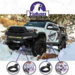 Yukon Gear & Axle YGKT006-411-4 Ring & Pinion Gear Kit Package Front & Rear with Install Kits - Toyota 8/8in.IFS - Image 5