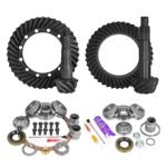 Yukon Gear & Axle YGKT009-488 Ring & Pinion Gear Kit Package Front & Rear with Install Kits - Toyota 9.5/8R